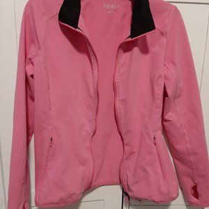 Women's Lauren by Ralph Laurens Lightweight Pink Jacket Size Large (L)